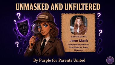 UAU9-WJenn Mack - Independent Candidate For Texas Governor - Unmasked and Unfiltered