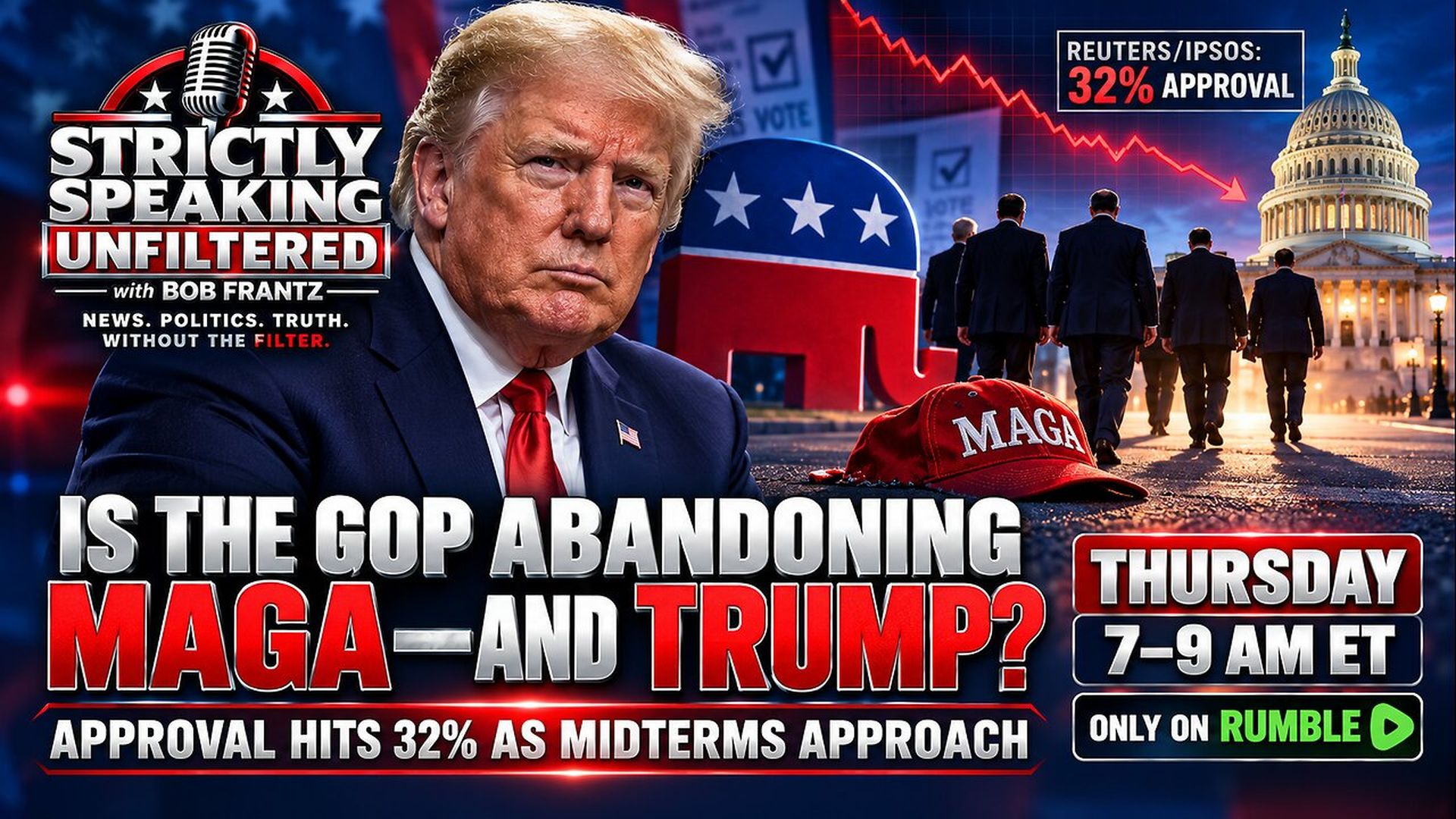 SSU92-More GOP candidates have begun to pull away from Trump Is MAGA over - Strictly Speaking Unfiltered with Bob Frantz
