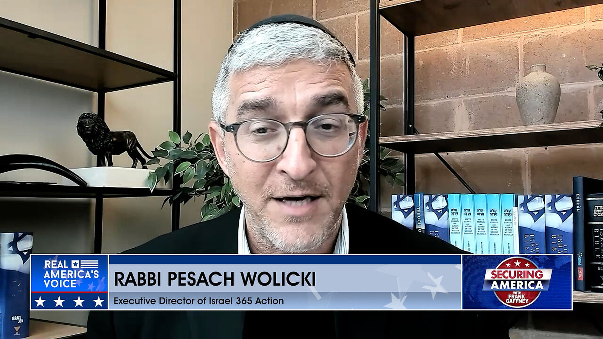 SA568-With George Rasley Captain James Fanell Rabbi Pesach Wolicki - Securing America