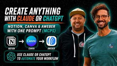 AIS14-Run Notion Canva AWeber From One ChatGPT Prompt The Shift AI Show - The Shift - AI Show - Powered by AWeber