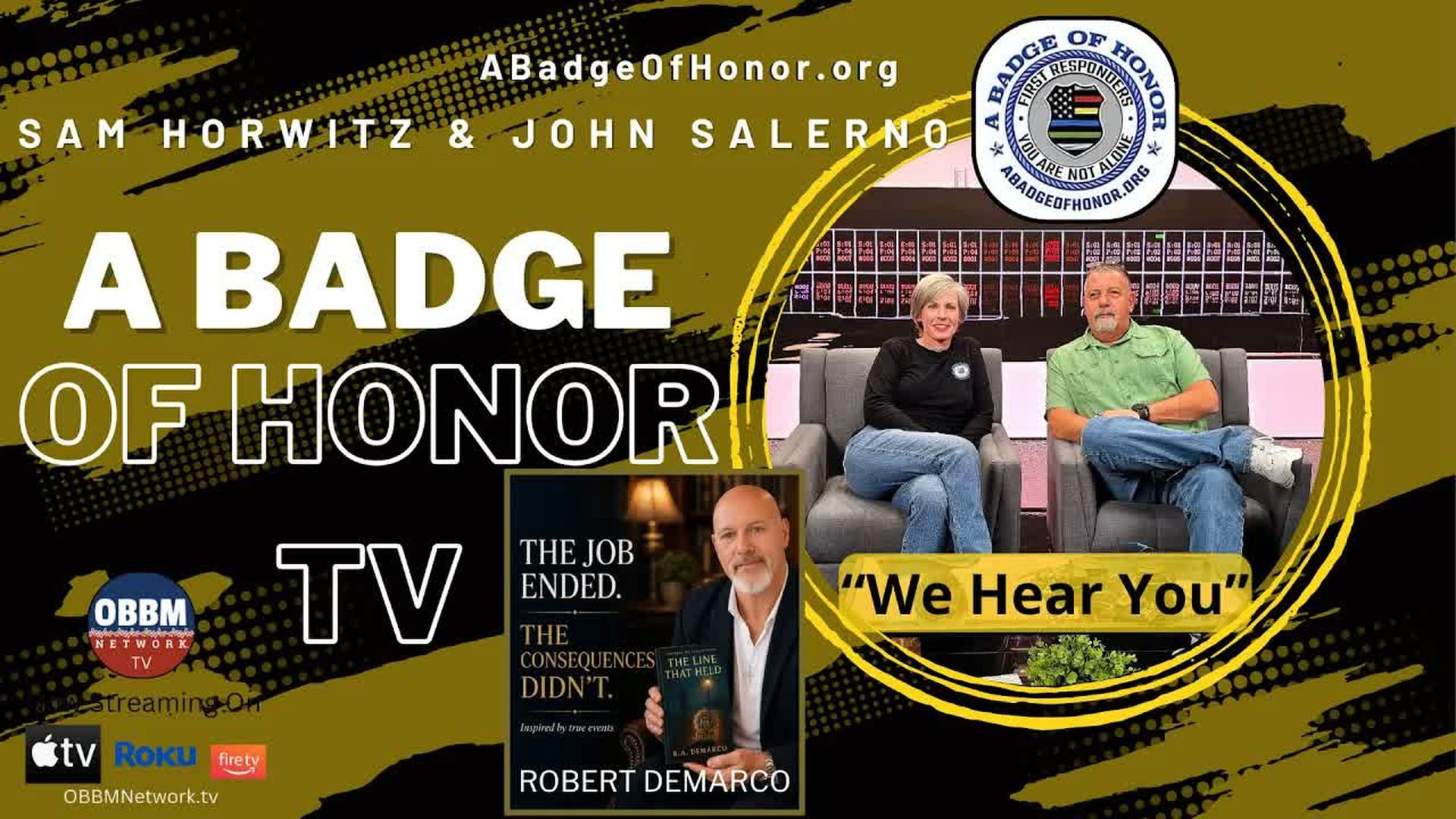 BOH178-The Line That Held with NYPD ret Robert DeMarco - A Badge of Honor TV