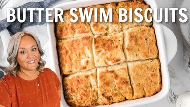 DRH49-Butter Swim Biscuits 6 Ingredients and Easy to Make - Diary of a Real Housewife