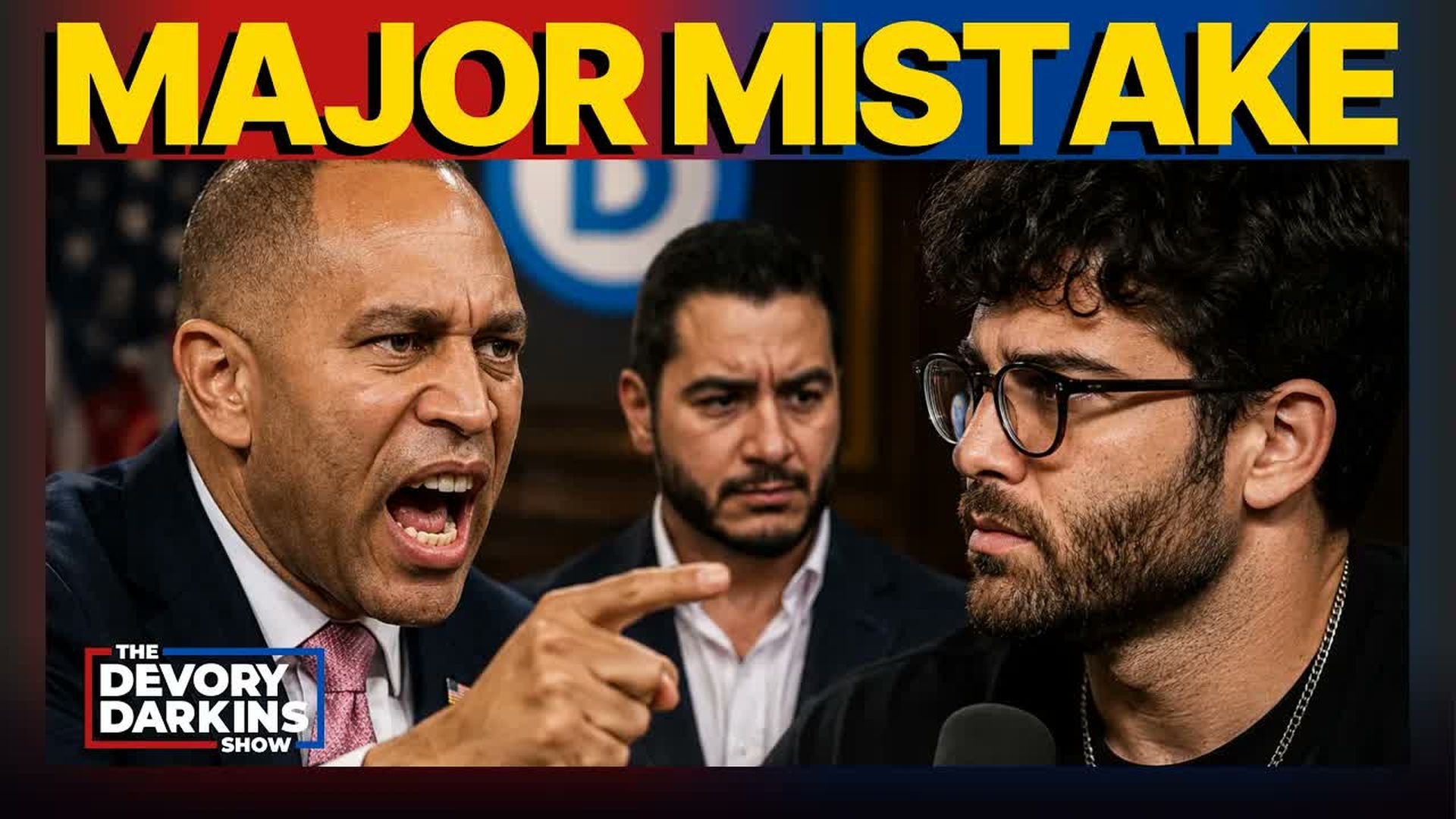 DDS865-Jeffries SLAMS Hasan Piker but makes a MAJOR MISTAKE on LIVE TV - The DeVory Darkins Show