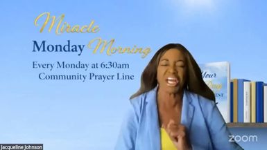 EMJ13-Miracle Monday Morning - Empowerment Moment With Jacqueline