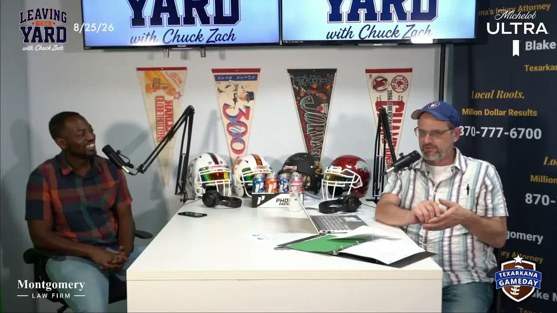 ETG14-Leaving the Yard with Chuck Zach LIVE on Texarkana Gameday- 8 25 26 - East Texas Gameday