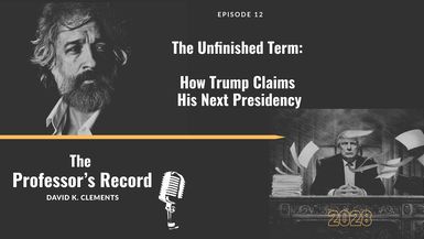 TPR12-The Unfinished Term - The Professor's Record