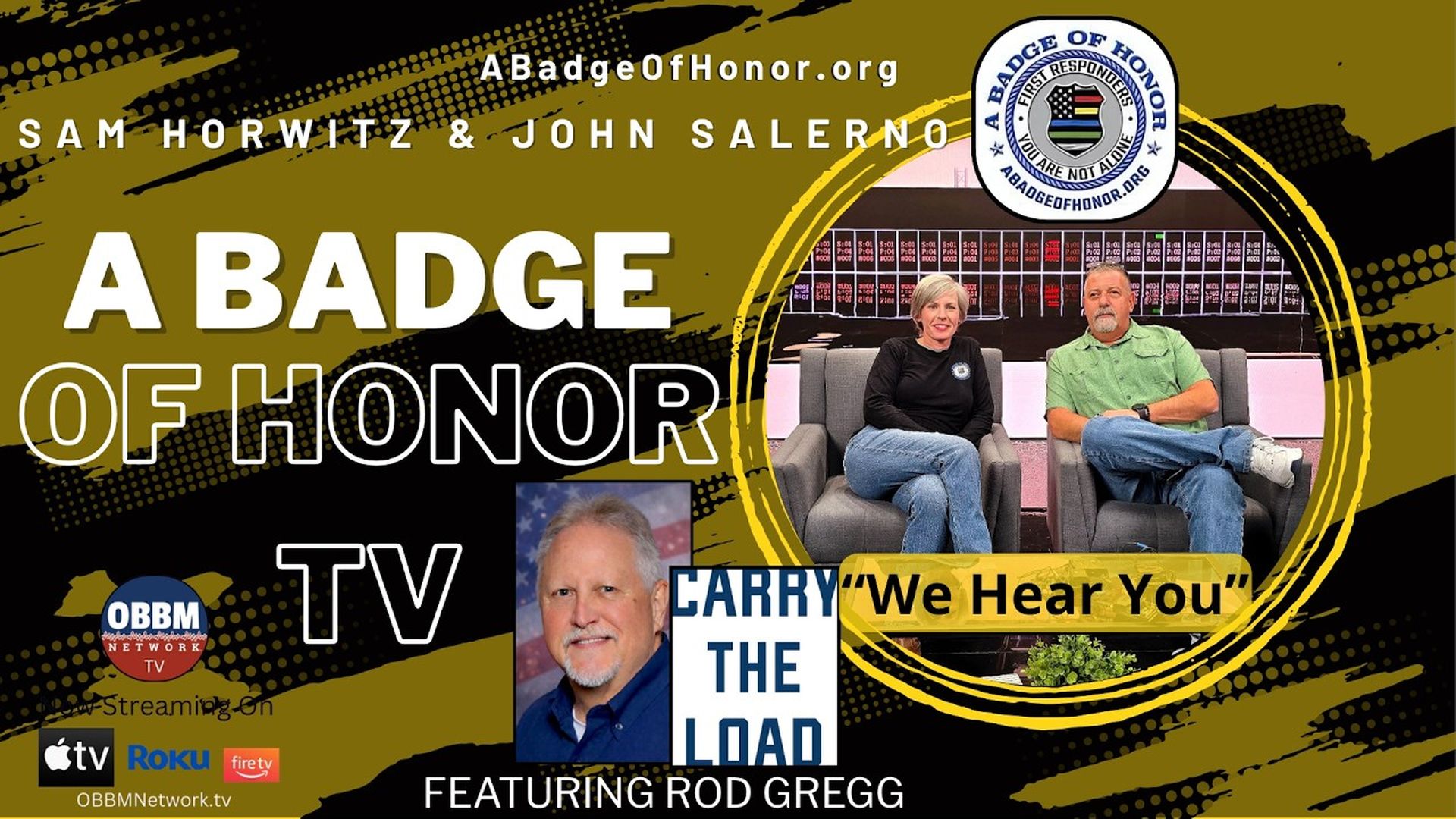 BOH173-What it Means to Remember with Carry The Load Ambassador Rod Gregg - A Badge of Honor TV