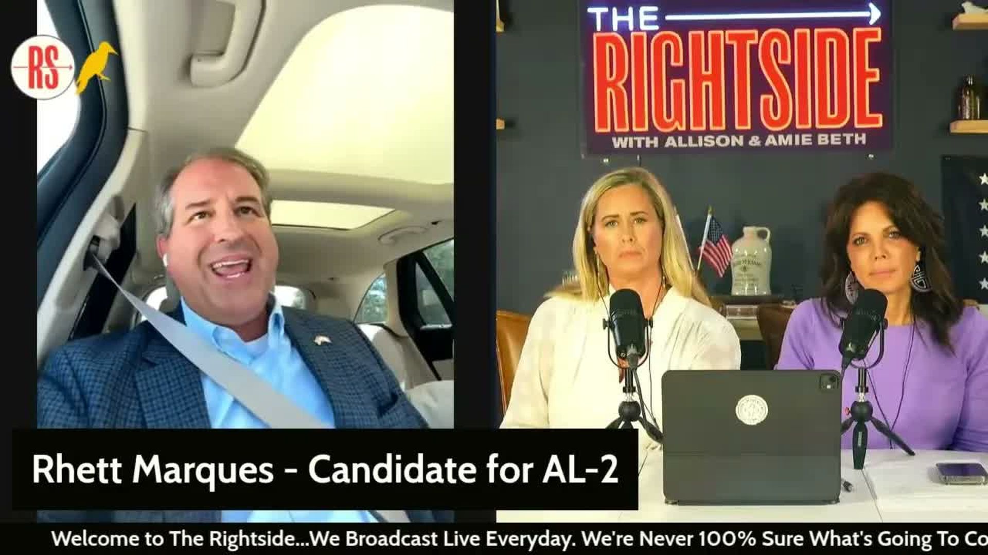 RSM1-Rhett Marques Candidate for AL-2 Joins the Show - Rightside Media