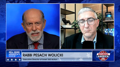 SA586-With Rabbi Pesach Wolicki Dr Karen Siegemund - Securing America