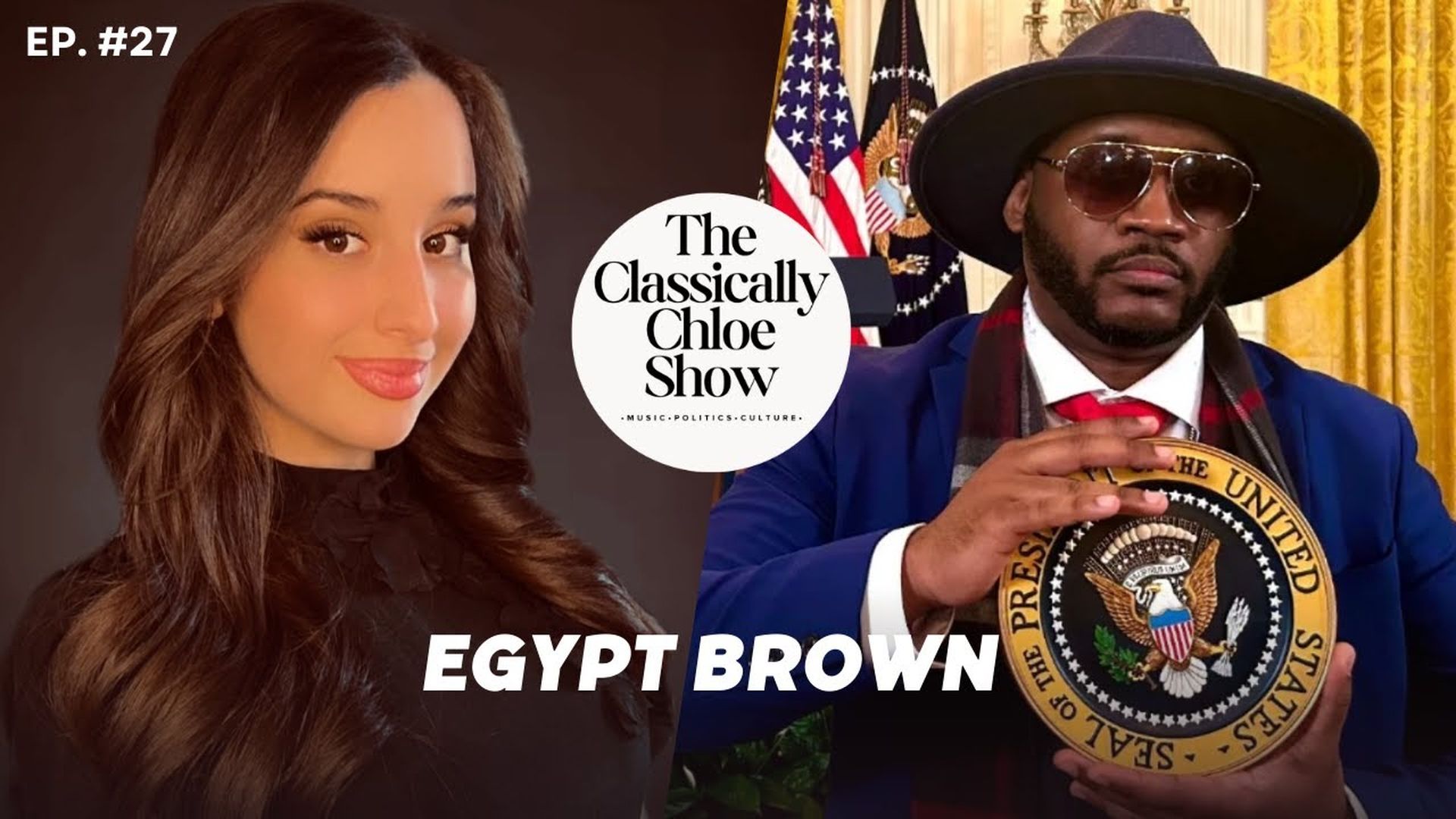 CCS27-Guest: Egypt Brown - The Classically Chloe Show