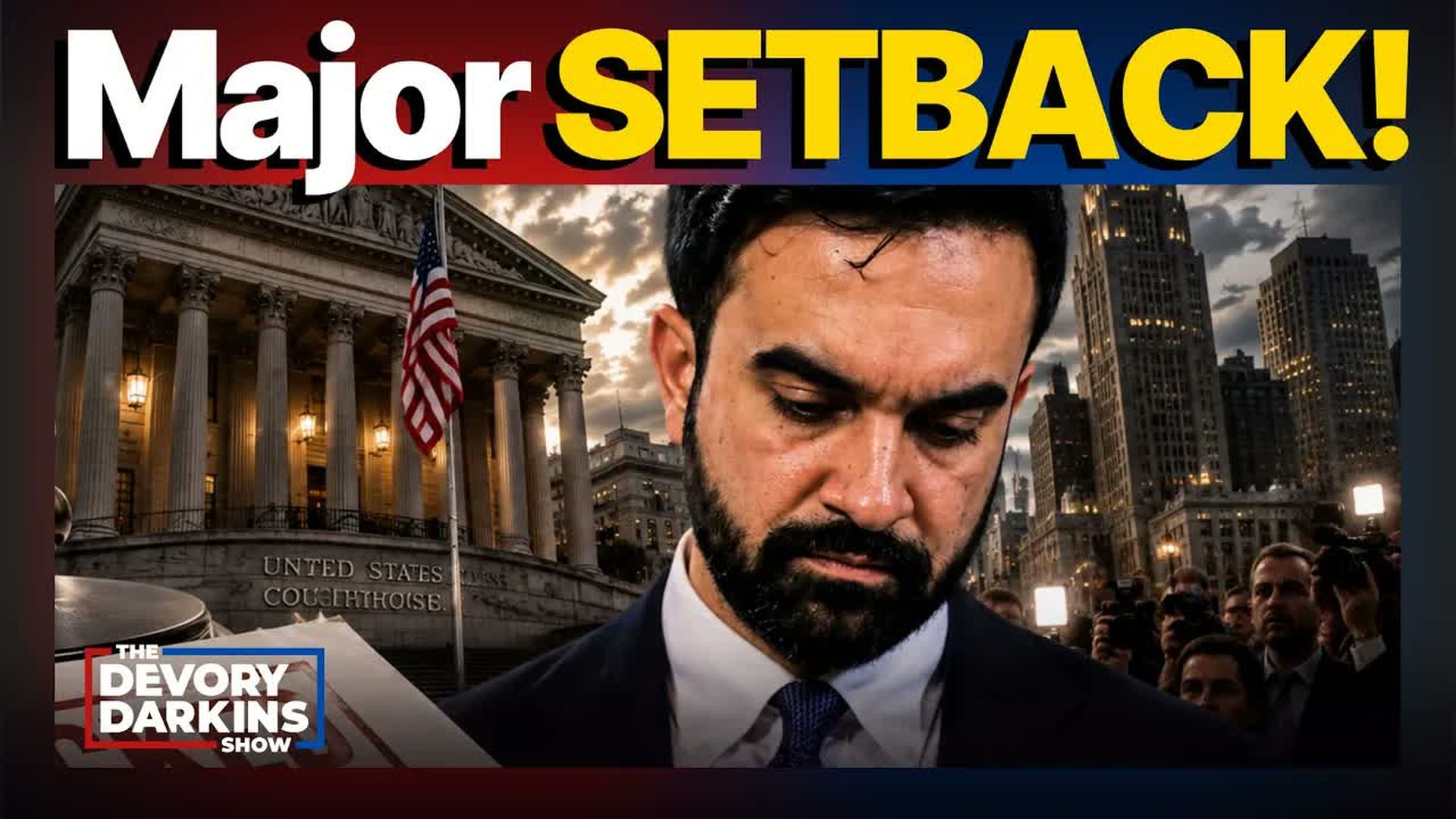 DDS844-BREAKING - Federal Judge hands Mamdani a MAJOR SETBACK issues restraining order - The DeVory Darkins Show