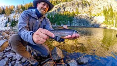LITW155-Solo Adventure - Sleeping in a Ghost Cabin to Find Arctic Grayling - Life In The West with Trinity Vandenacre