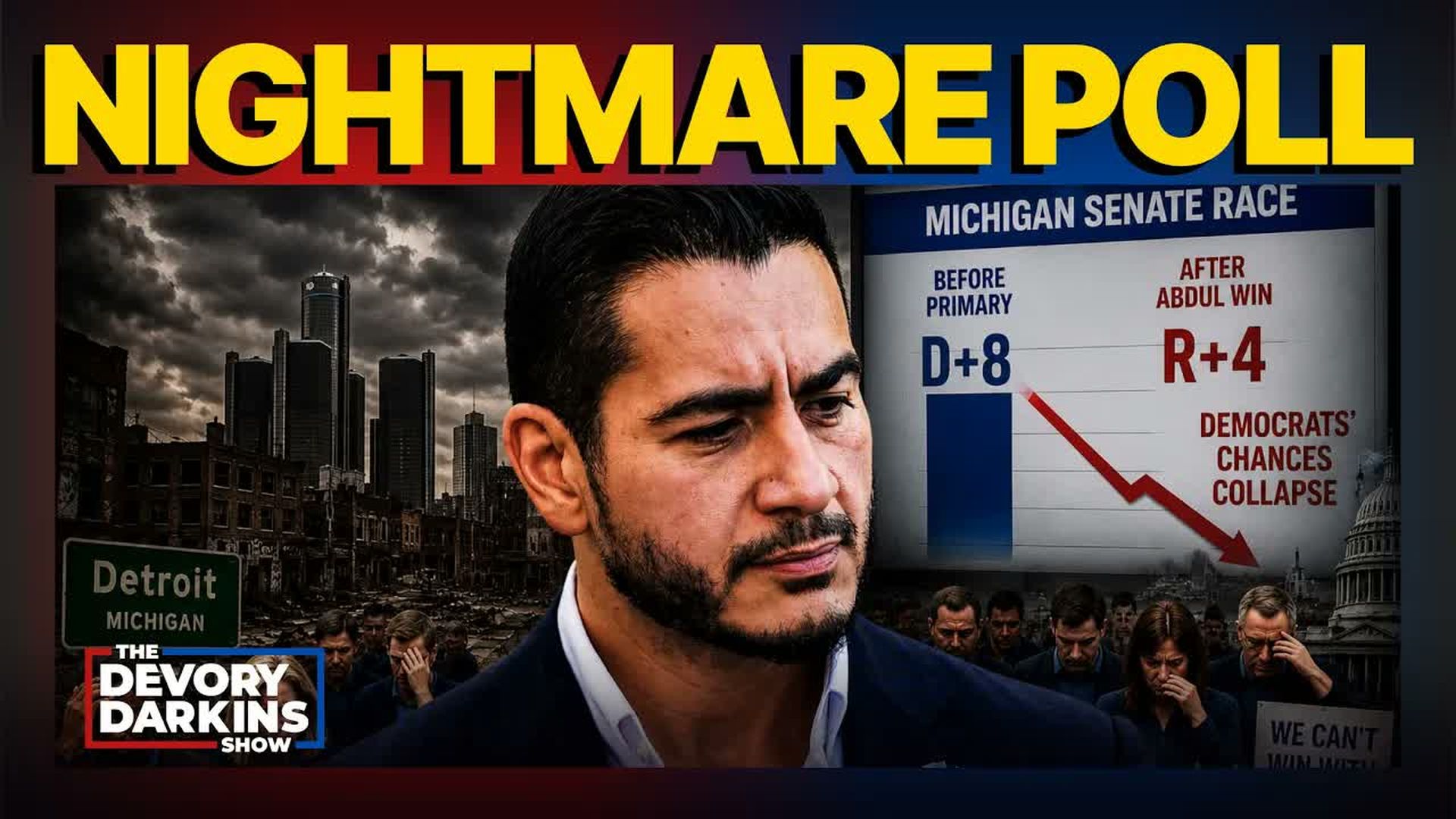 DDS839-Democrats chances to win the Senate JUST COLLAPSED after nightmare poll - The DeVory Darkins Show