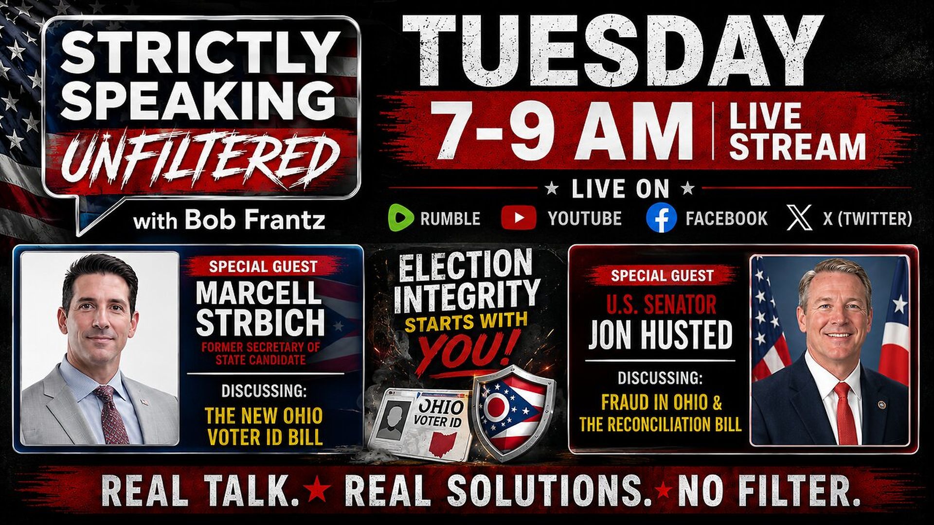 SSU2-5.19.26 - Mosque shootings election integrity and Ohio fraud - Strictly Speaking Unfiltered with Bob Frantz