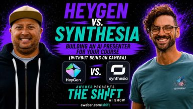 AIS1-HeyGen vs. Synthesia - Building an AI Presenter for Your Course The Shift AI Show - The Shift - AI Show - Powered by AWeber