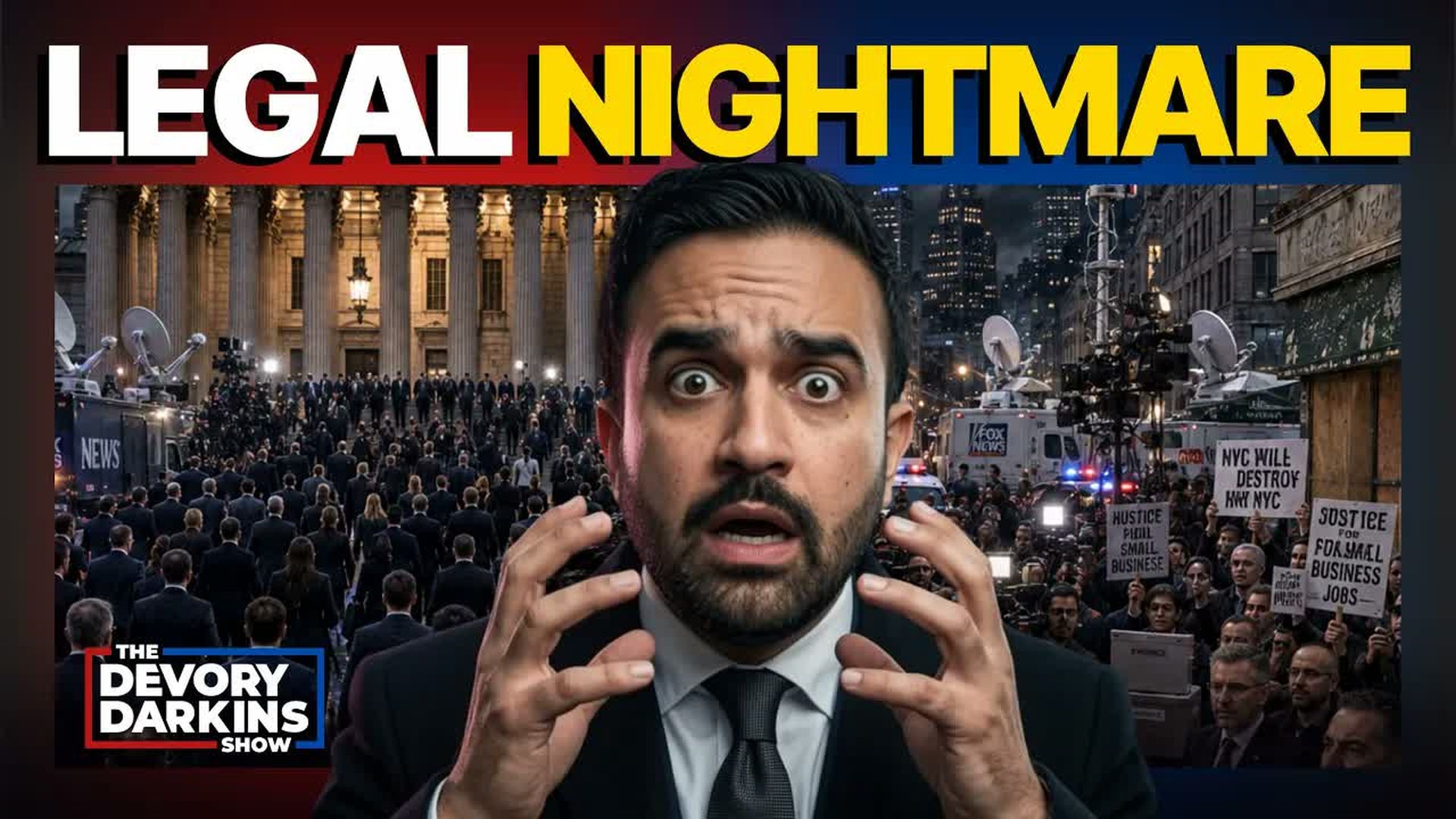 DDS829-Jewish New Yorkers drop LEGAL NIGHTMARE for Madani - The DeVory Darkins Show