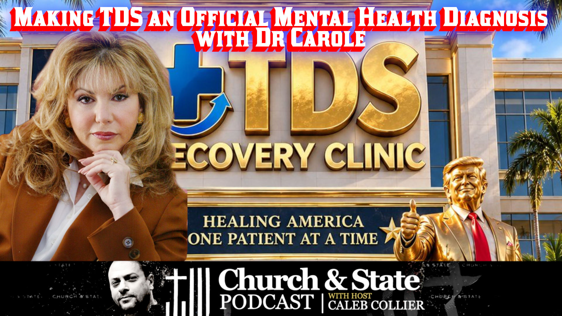 CAS70-Making TDS an Official Mental Health Diagnosis with Dr Carole - Church and State