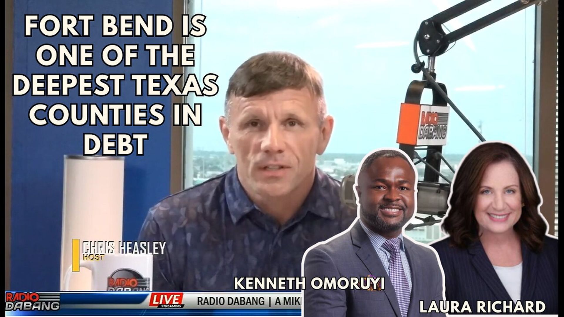 CHS93-Fort Bend is one of the Deepest Texas Counties in Debt - The Chris Heasley Show