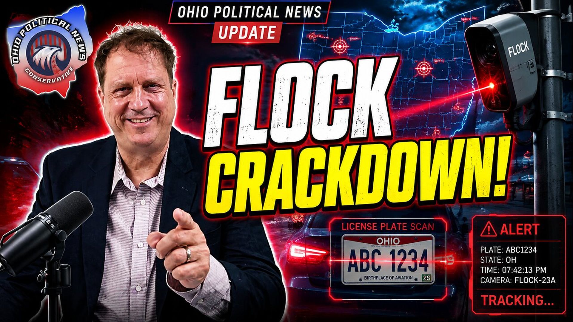 OPN95-Ohios Flock Camera Fight Explodes New Bill Targets Surveillance - Ohio Political News