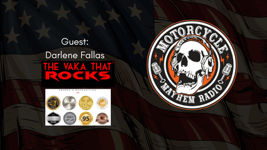 MM8- ROCAVAKA's Darlene Fallas - Motorcycle Mayhem Radio