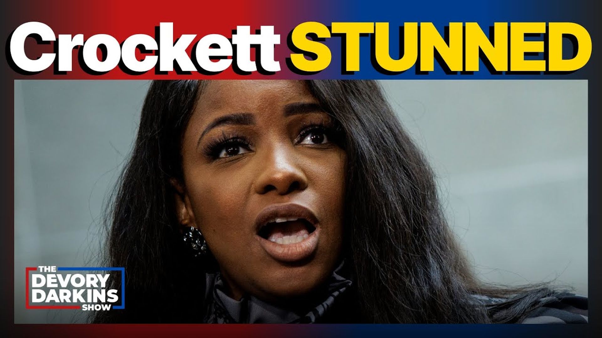 DDS596-Crockett STUNNED into word salad after JD Vance calls her fake during historic speech at TPUSA  | The DeVory Darkins Show