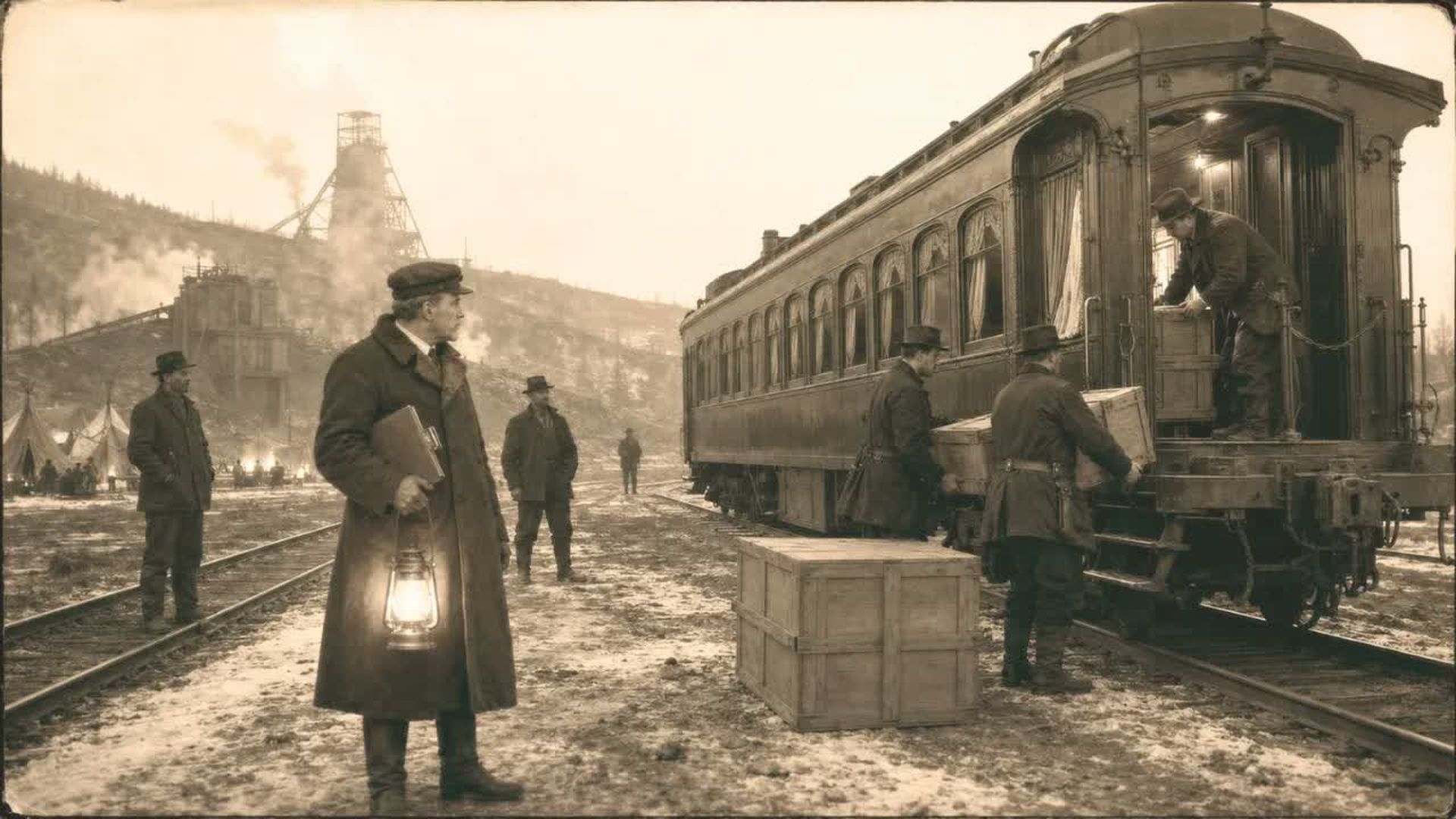 TBA42-What They Pulled Out of the Morgan US Steel Mesabi Drift 1907 Loaded on a Private Rail Car - The Buried Archive