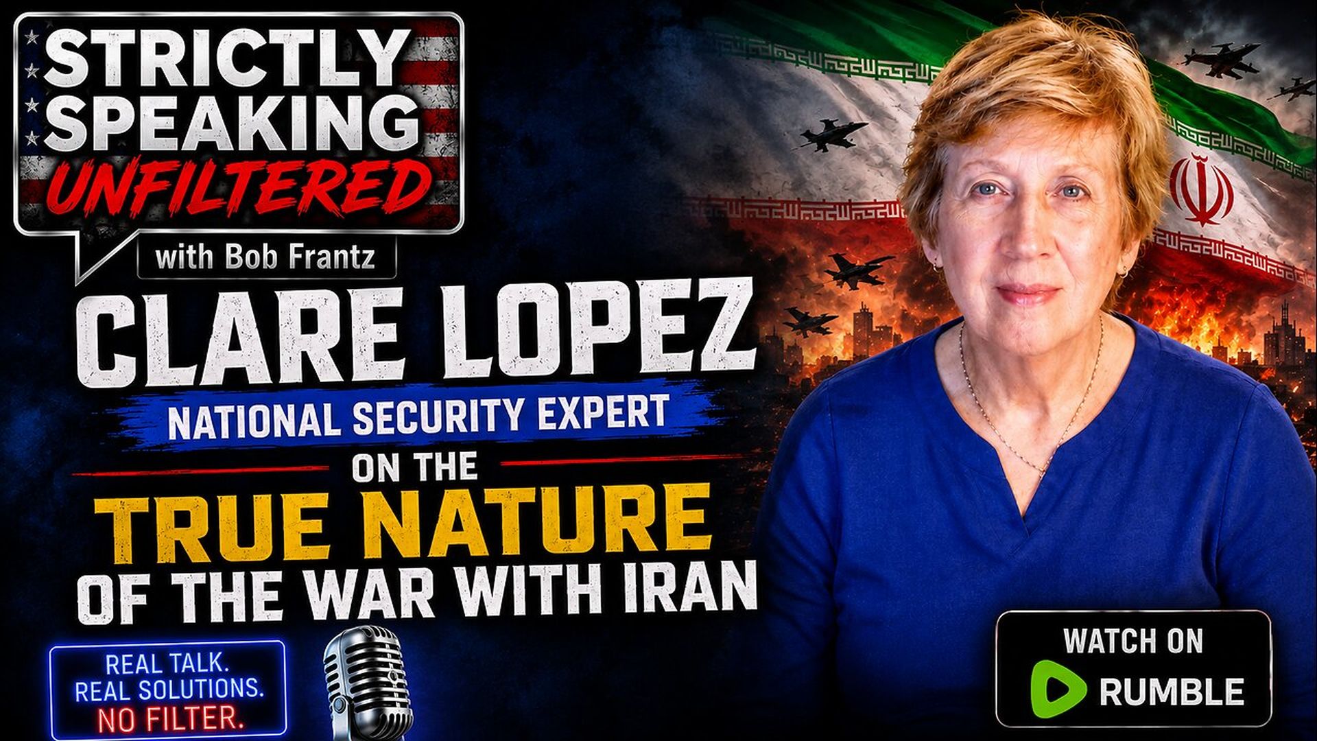 SSU11-What is the REAL GOAL of the Iranian regime And does DJT know it - Strictly Speaking Unfiltered with Bob Frantz