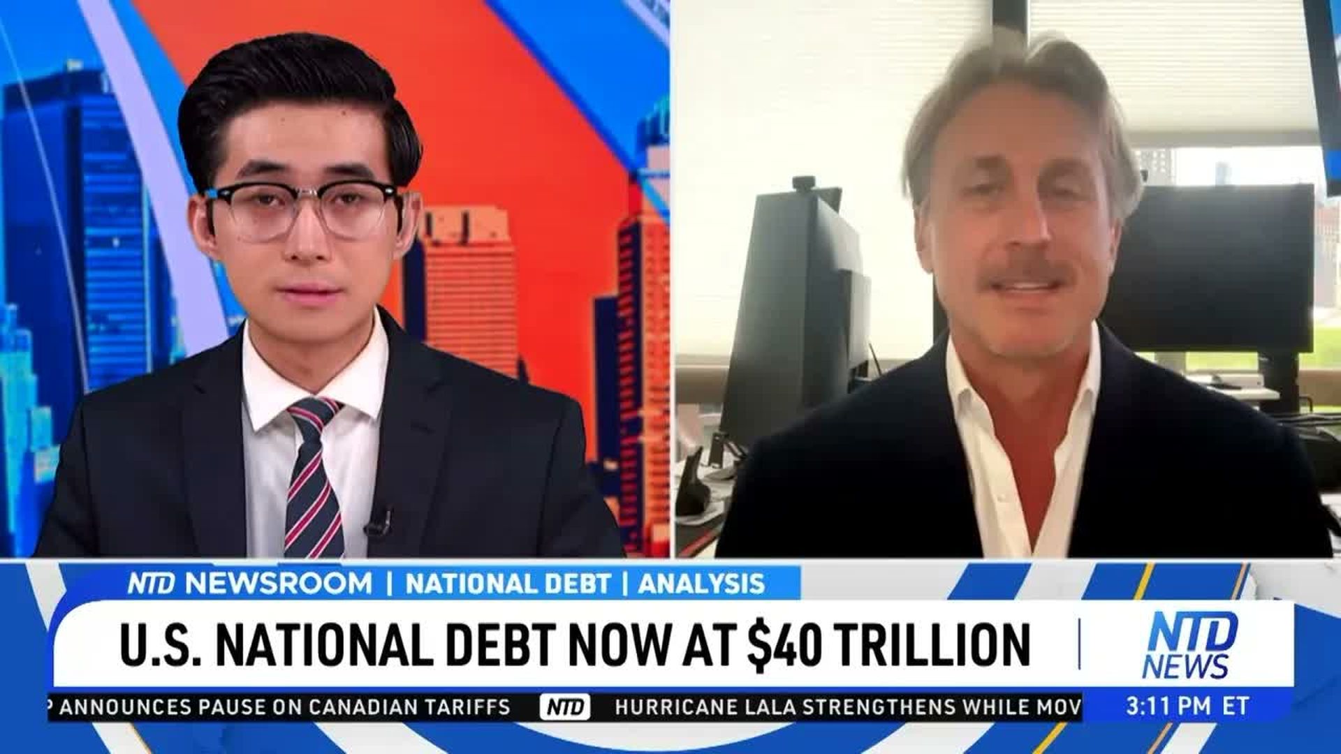 OTR24-40 Trillion in Debt - and Christian Briggs Says America May Have Just 4 6 Years to Fix It - On The Record with Christian Briggs