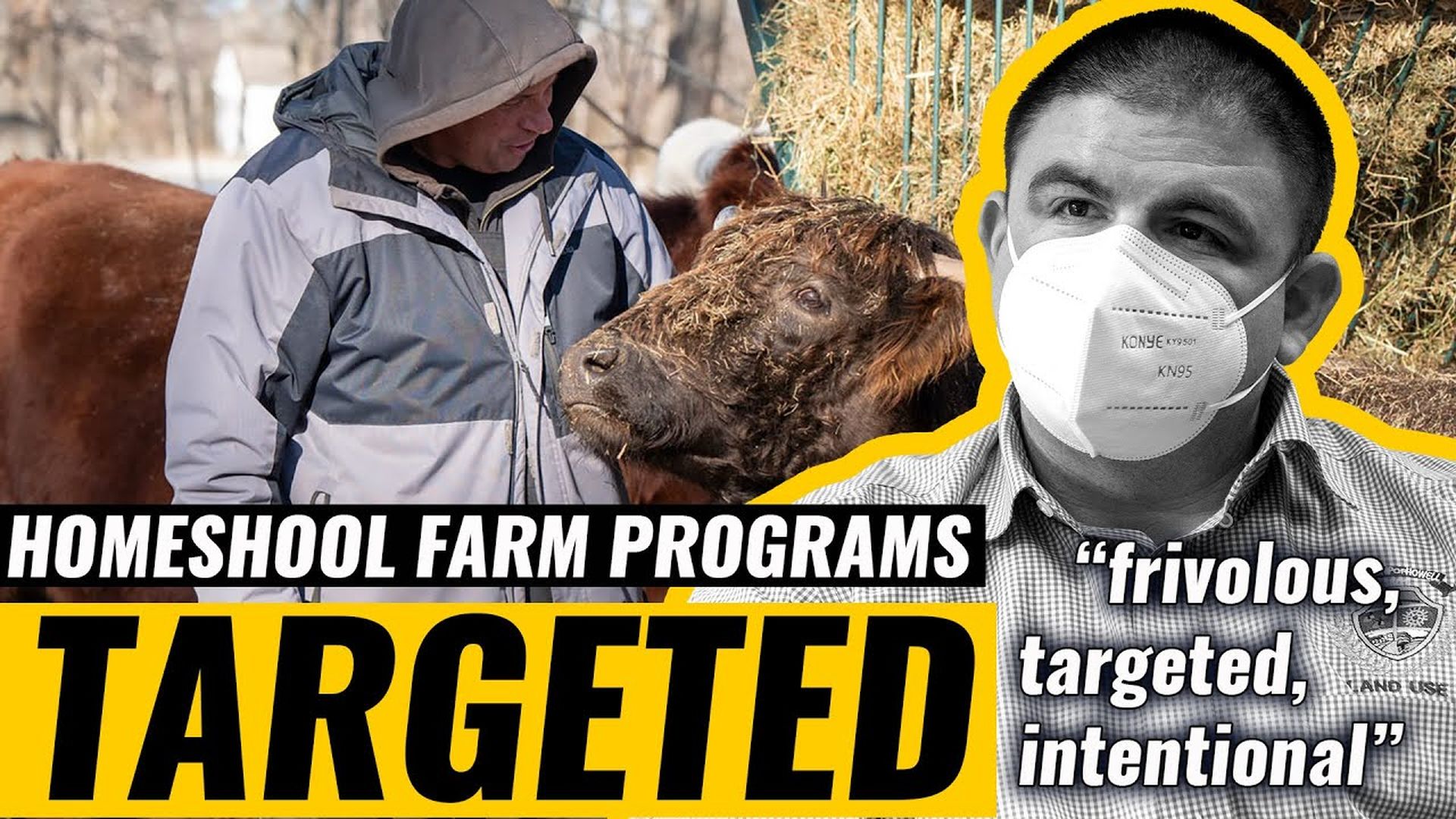 AMT351-Homeschool Farm Programs TARGETED  SHUT THEM DOWN the frivolous, targeted, and intentional attacks - As A Man Thinketh