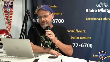 ETG37-Leaving the Yard with Chuck Zach LIVE on Texarkana Gameday 9-9-26 - East Texas Gameday