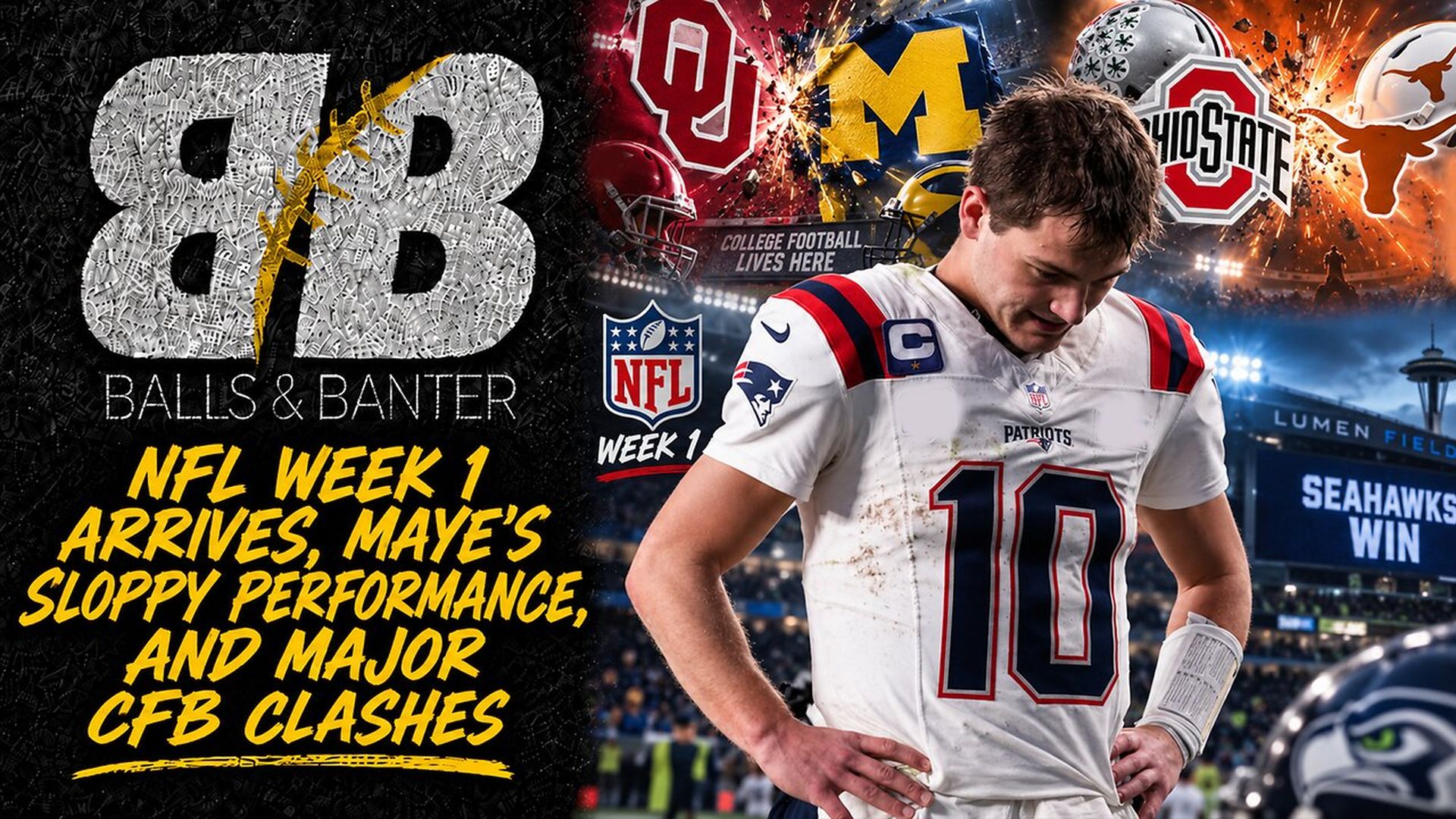 DBS19-NFL Week 1 Is Here LSU Escapes SEC Exile Michigan-Oklahoma Looms - Drew Berquist