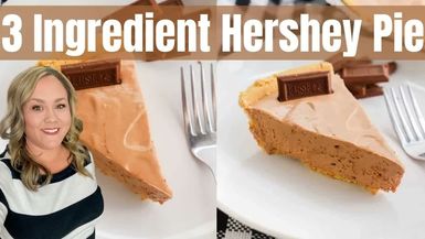 DRH31-Ingredient No-Bake Hershey Pie - Diary of a Real Housewife