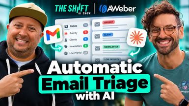 AIS46-Claude and Gmail - Build an AI Email Assistant Your First AI Employee The Shift AI Show EP44 - The Shift - AI Show - Powered by AWeber