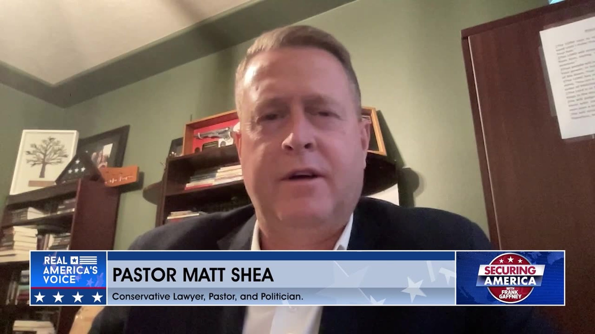 SA593-With Pastor Matthew Shea - Securing America