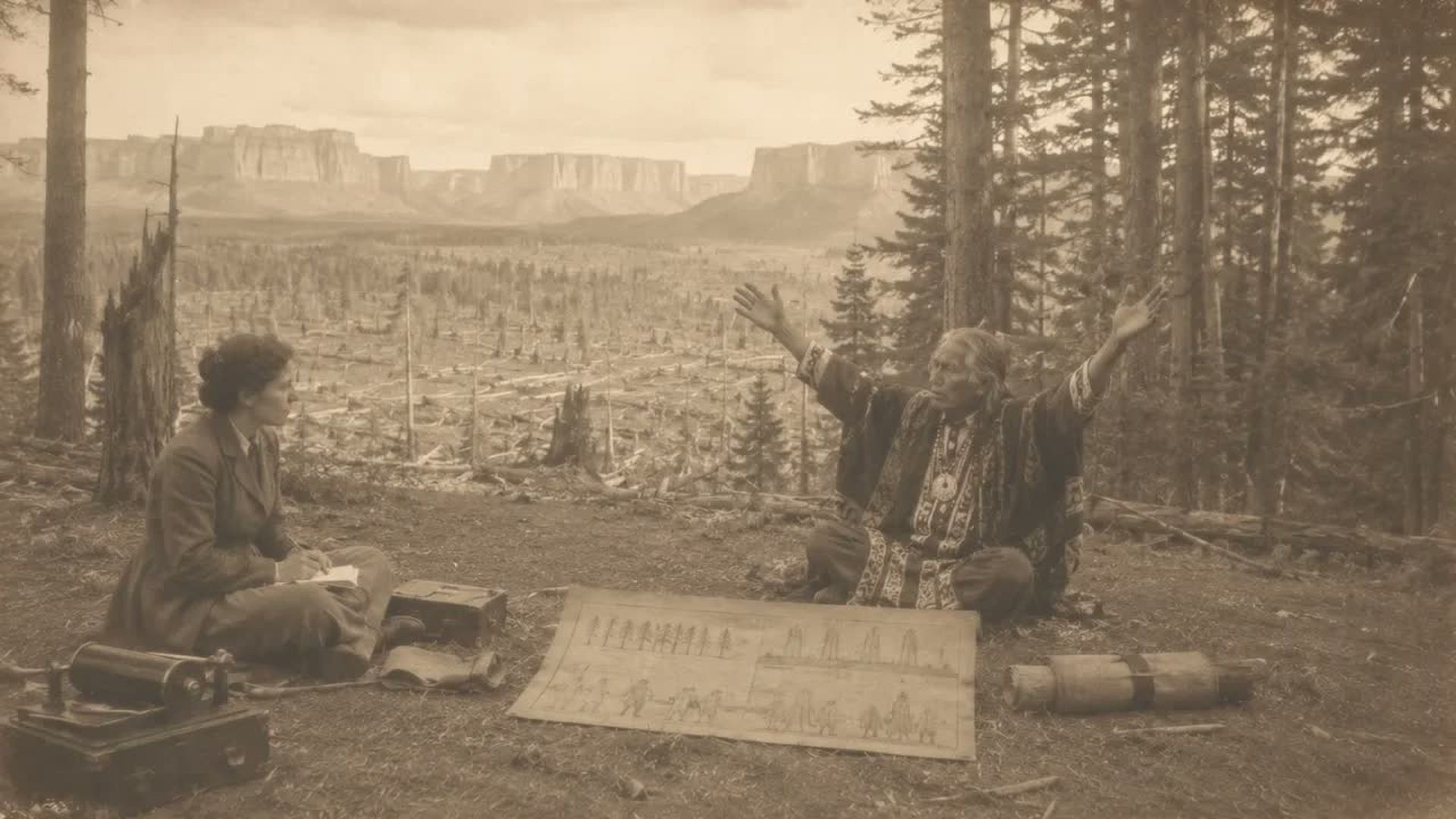 TBA57-What the Ojibwe Told Frances Densmore About the Pinery Before It Fell Documented in the 1900s - The Buried Archive