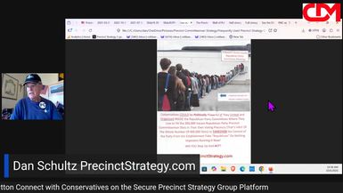 PSD53-Precinct Strategy Dip your toe into the pool Dan Schultz October 6 2026 - Precinct Strategy with Dan Schultz