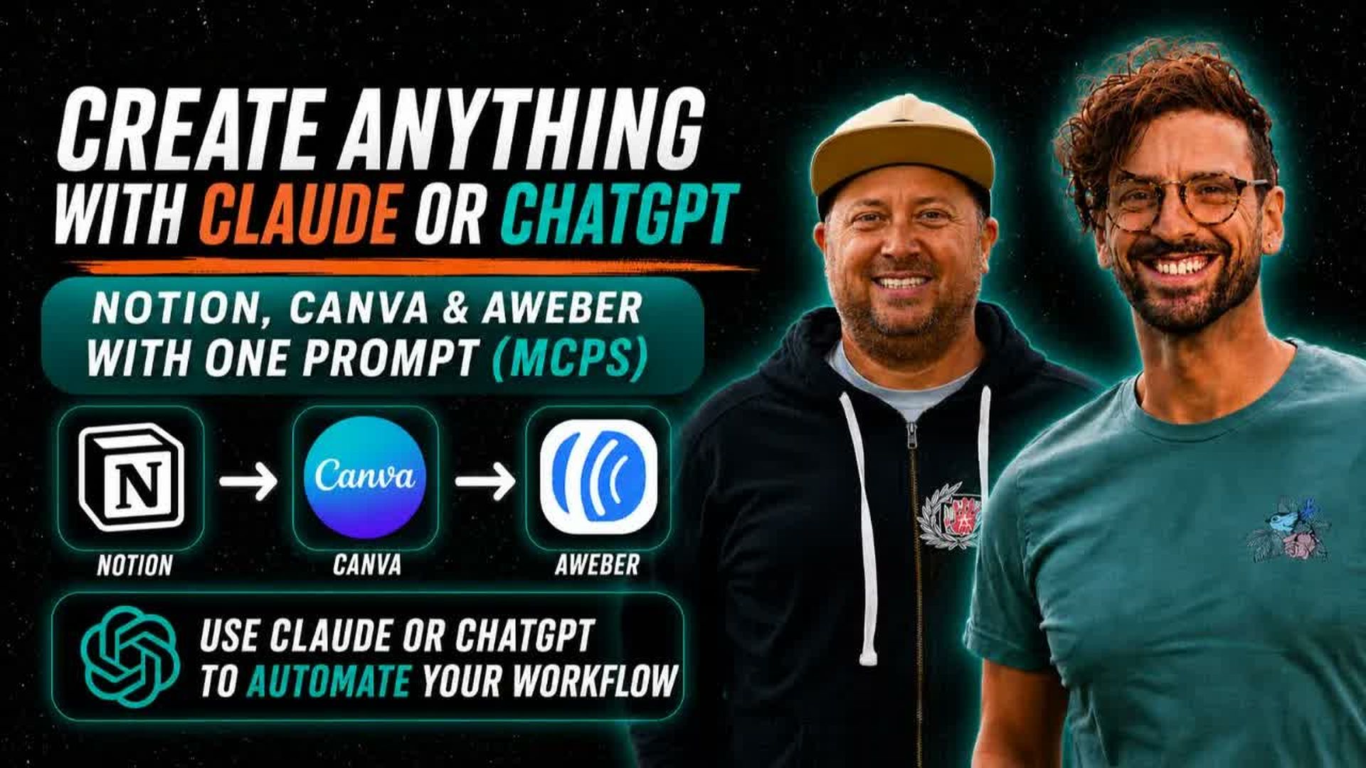 AIS14-Run Notion Canva AWeber From One ChatGPT Prompt The Shift AI Show - The Shift - AI Show - Powered by AWeber