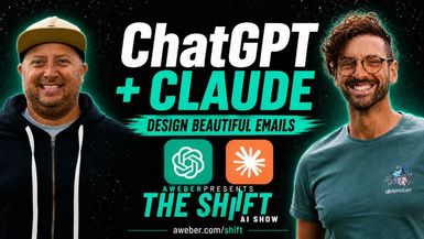 AIS8-Stop Hiring a Designer for Your Email. Use ChatGPT or Claude Instead The Shift AI Show - The Shift - AI Show - Powered by AWeber