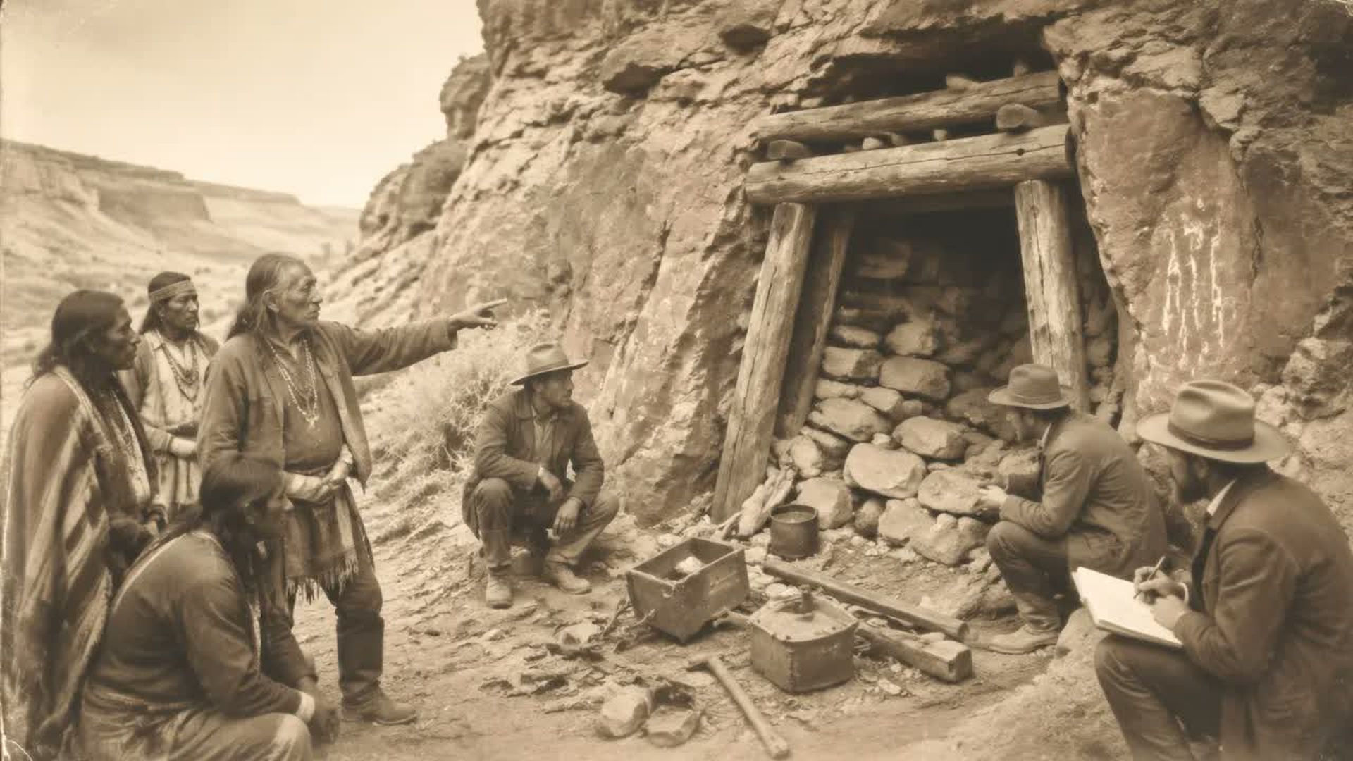 TBA54-What the Hopi Said About the Real Reason the Mines Were Sealed Documented in 1894 - The Buried Archive