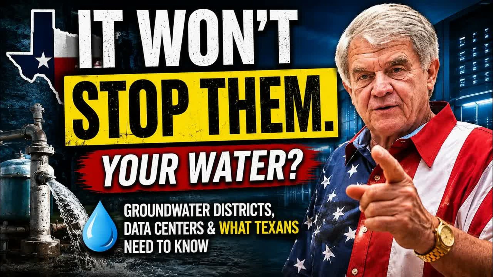 TXK4-Will a Groundwater District REALLY Protect Our Water Fuzzy Harmon Warns Texans - Metro TXK News