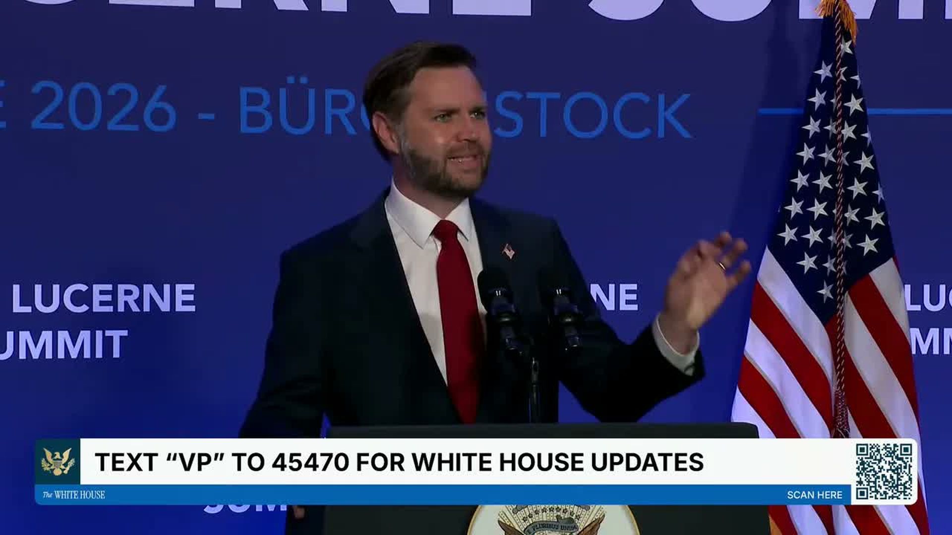 TWH259-Vice President JD Vance Delivers Remarks in Lucerne Switzerland - The White House