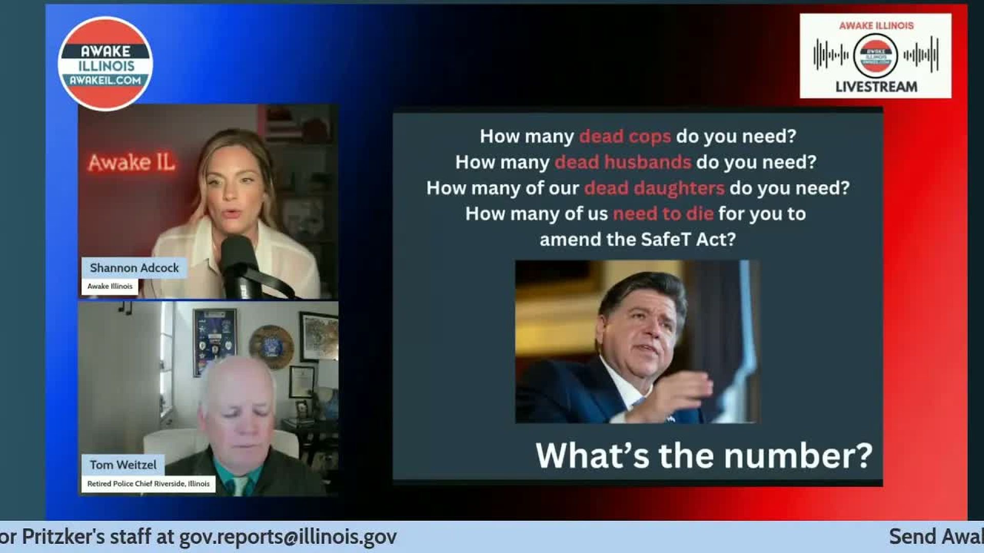 AI5-Cops killed. Families Destroyed. How many dead bodies does Pritzker need to amend the SafeT Act - Awake Illinois
