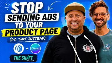 AIS23-Stop Sending Ads to Your Product Page Do This Instead The Shift AI Show - The Shift - AI Show - Powered by AWeber