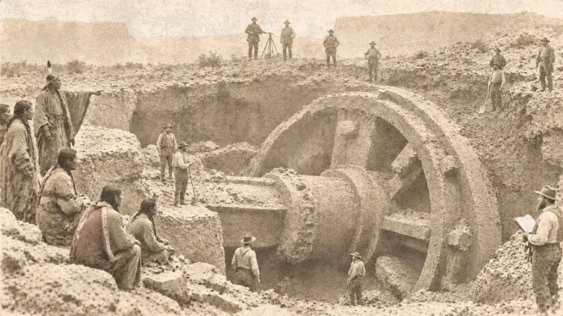 TBA116-What the Ute Told John Wesley Powell About the Machines in the Basin Documented in 1874 - The Buried Archive