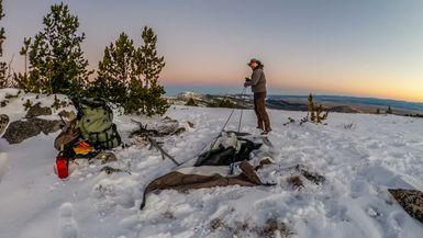 HLS17-Solo Blizzard Camp - Cooking Yak Steak at 10 000ft - High Lonesome Society - Trinity Vandenacre