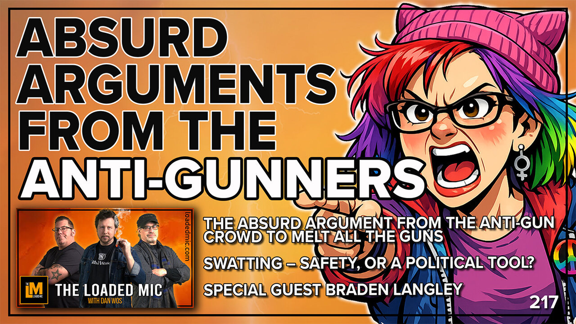TLM4-ABSURD ARGUMENTS FROM THE ANTI-GUNNERS - The Loaded Mic