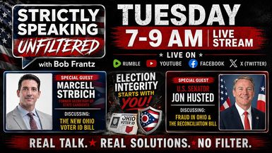 SSU2-5.19.26 - Mosque shootings election integrity and Ohio fraud - Strictly Speaking Unfiltered with Bob Frantz