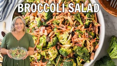 DRH72-Delicious Broccoli Salad - Diary of a Real Housewife