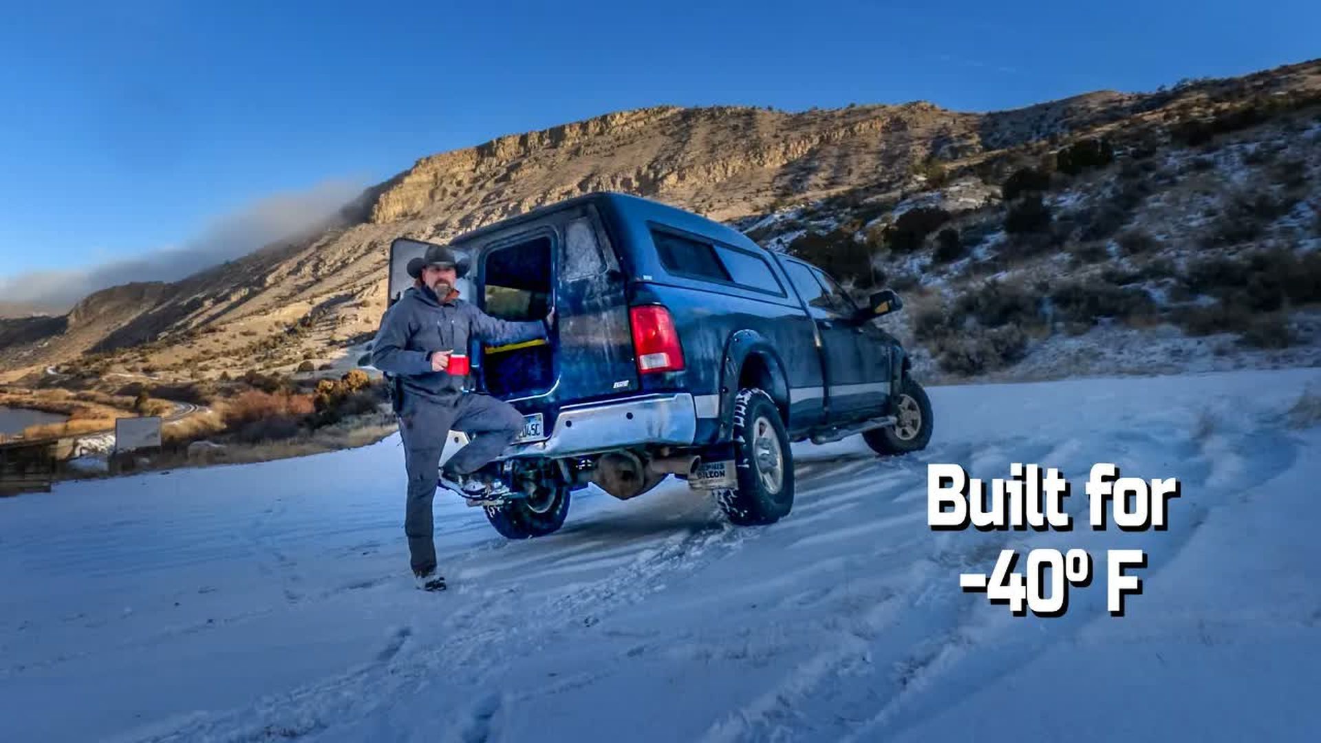 HLS19-I Built a Winter Truck Camper to Hunt Wolves - High Lonesome Society - Trinity Vandenacre
