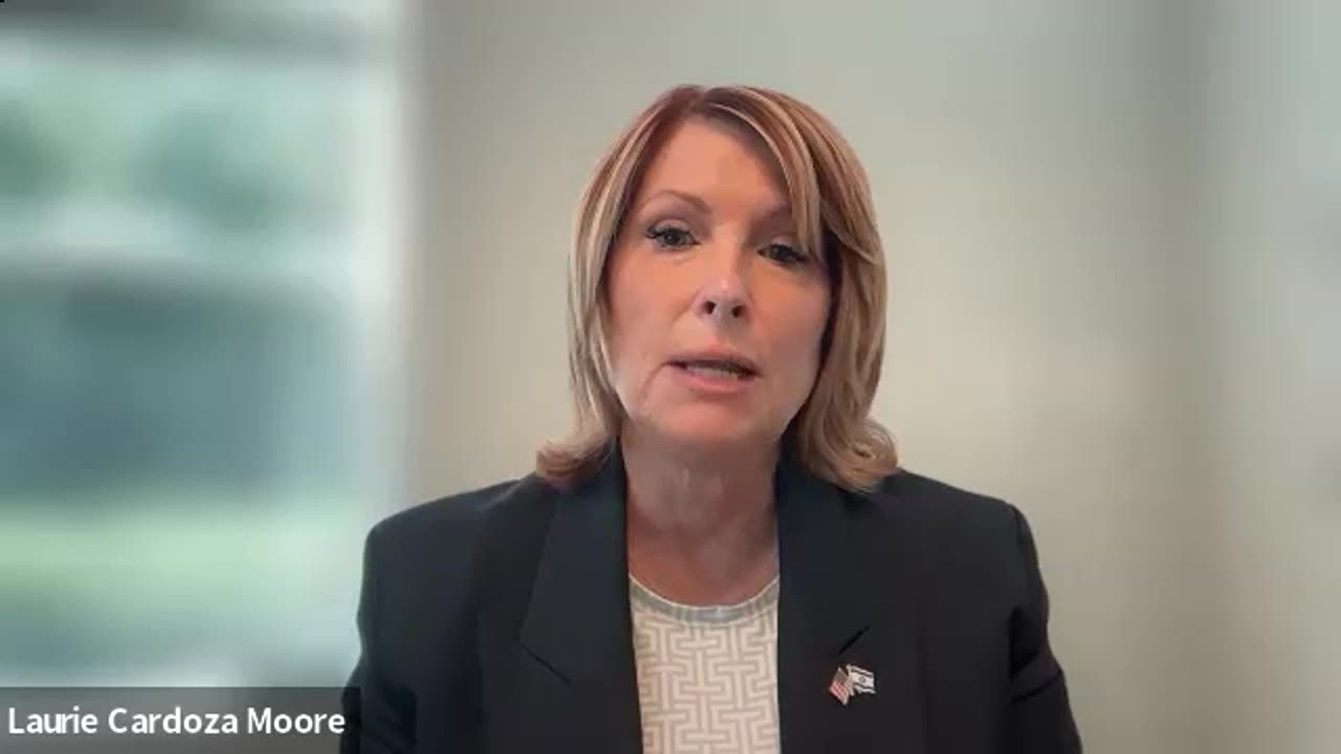 GFF137-Laurie Cardozo-Moore and Steve discuss - Gallery of Freedom Fighters